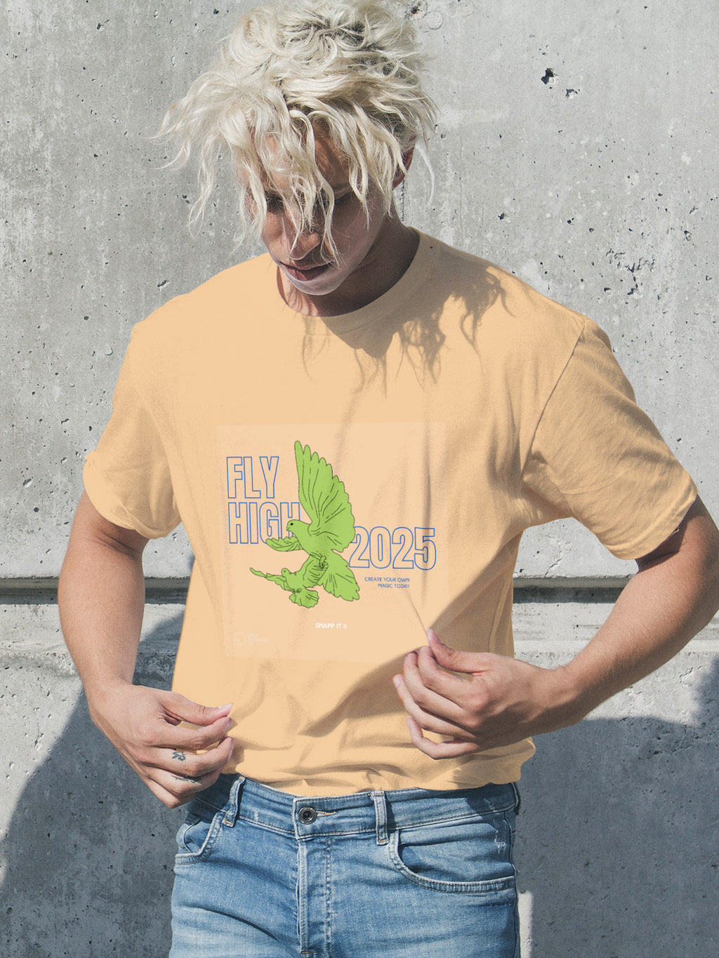 Classic Unisex Supima Cotton T-Shirt – Soft, Breathable & Fitted For New Resolution.